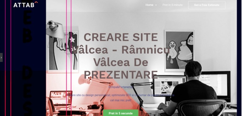 Creare site Valcea Webdesing Valcea